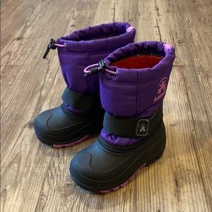 Kamik Snow Boots Toddler sz 9 (new)